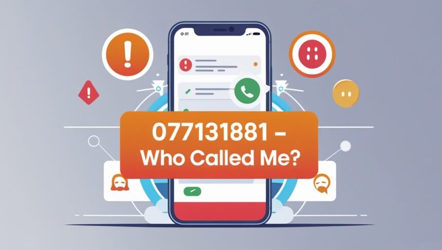 077131881 – Who Called Me? Complete Number Lookup Guide