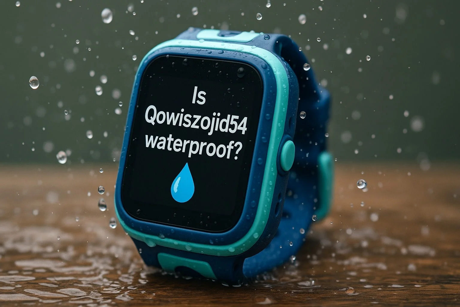 Is Qowiszojid54 Waterproof? The Ultimate Durability Test