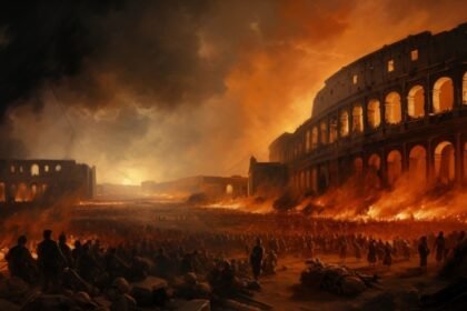 “Rise of the Rome Burner: Flames of Power and Rebellion”