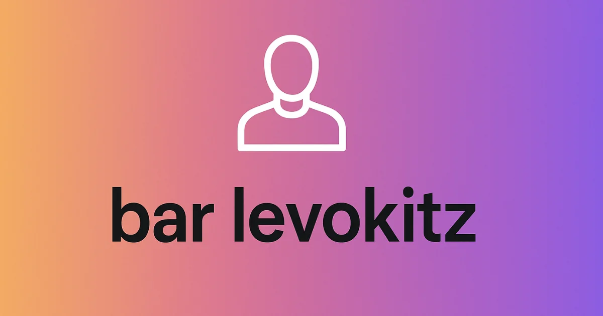 Bar Levokitz: A Complete Guide