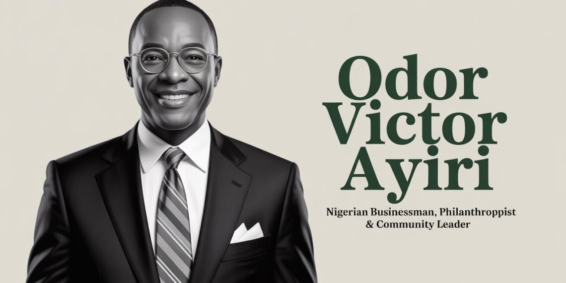 Odor Victor Ayiri: Nigerian Businessman, Philanthropist & Community Leader