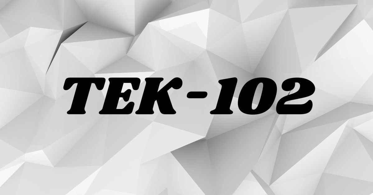 What Is TEK-102? A Complete Breakdown