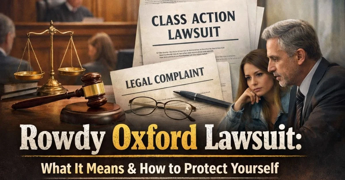 Rowdy Oxford Lawsuit: What It Means, Why It Matters, and How to Protect Yourself