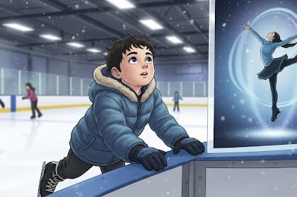 why does ksayim hsiung want to be an ice skater