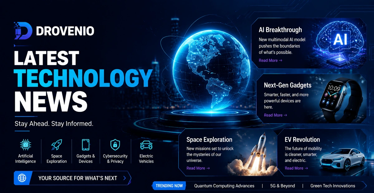 Drovenio Latest Technology News: What It Covers and Why It Matters in 2026
