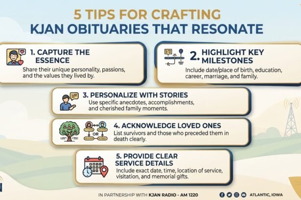 5 Tips for Crafting KJAN Obituaries That Resonate