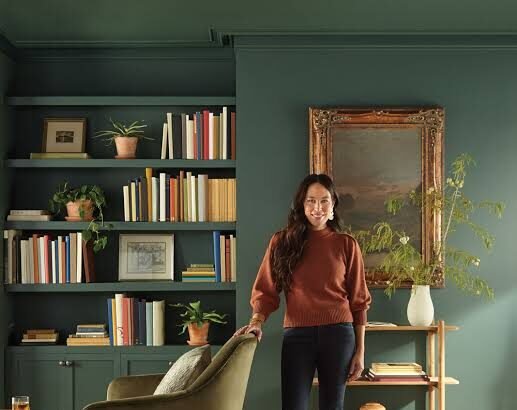 5 Inspiring Forest Green Library Design Ideas